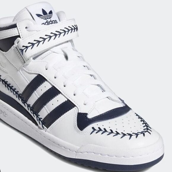 adidas Other - adidas Forum Mid Shoes "Aaron Judge" White /Blue . Size 12.